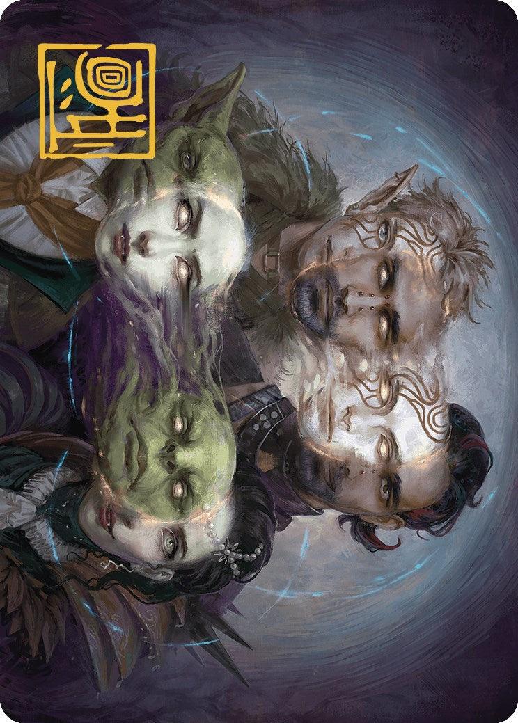 Illicit Masquerade Art Card (Gold-Stamped Signature) [Murders at Karlov Manor Art Series] - Josh's Cards