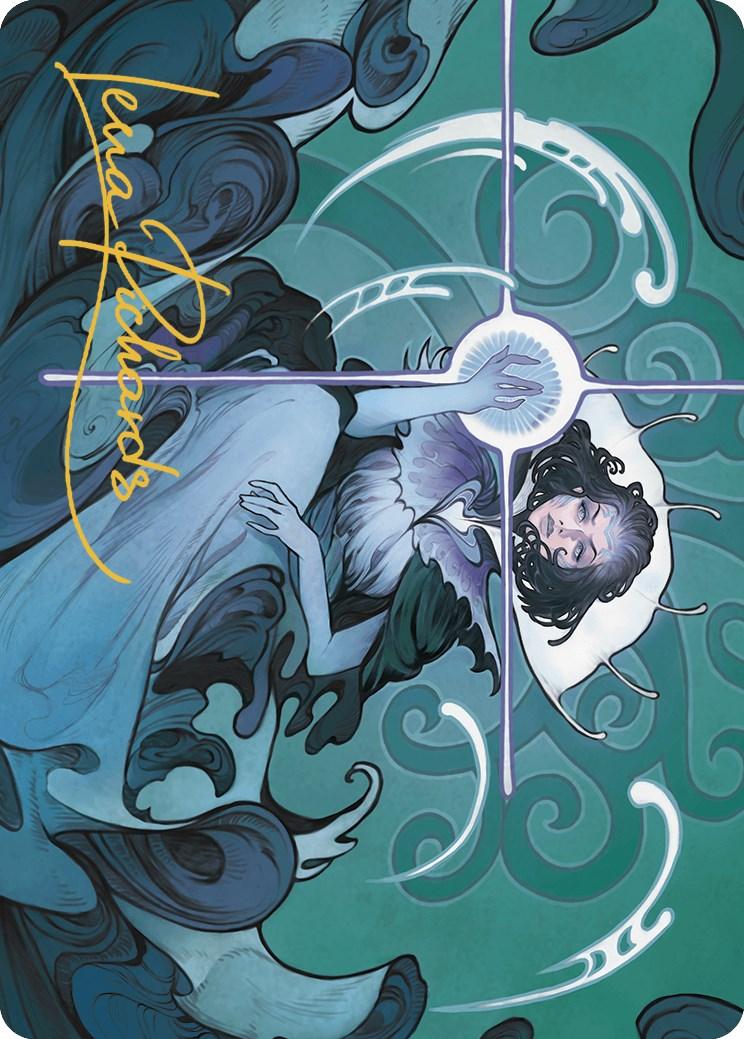 Vannifar, Evolved Enigma Art Card (Gold-Stamped Signature) [Murders at Karlov Manor Art Series] - Josh's Cards