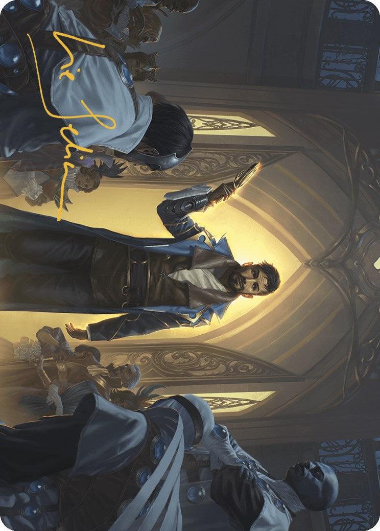 Auspicious Arrival Art Card (Gold-Stamped Signature) [Murders at Karlov Manor Art Series] - Josh's Cards