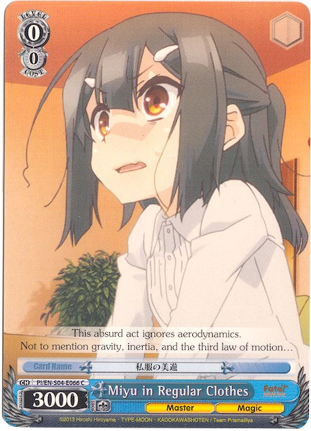 Miyu in Regular Clothes (PI/EN-S04-E066 C) - Fate/kaleid liner PRISMA ILLYA DX