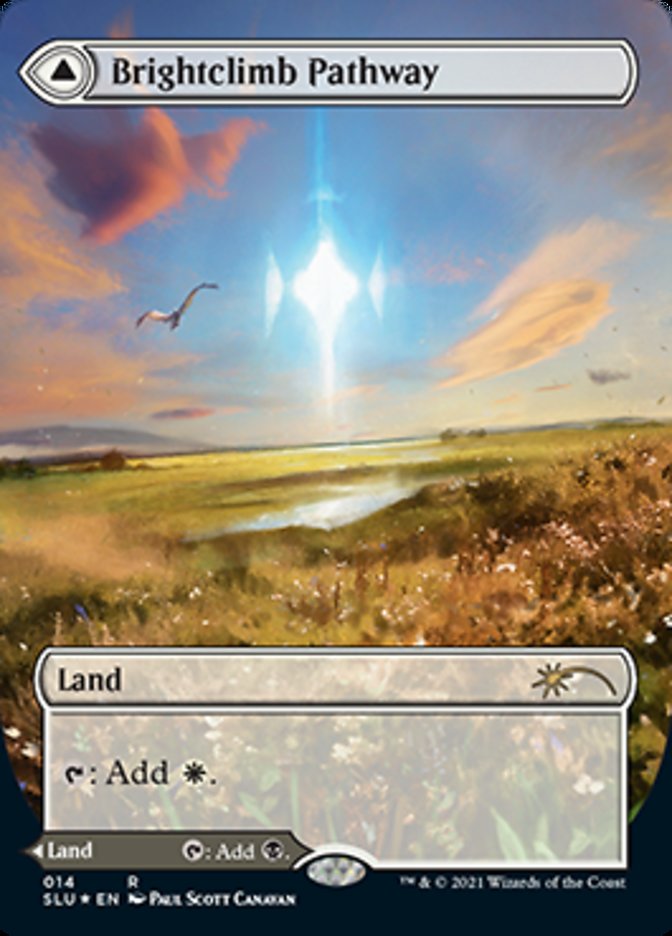 Brightclimb Pathway // Grimclimb Pathway (SLU-014) - Secret Lair: Ultimate Edition: (Showcase) (Borderless) Foil