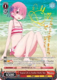 Tropical Life in Another World, Ram (SP) (RZ/S55-E027SP SP) - Re:ZERO Vol.2