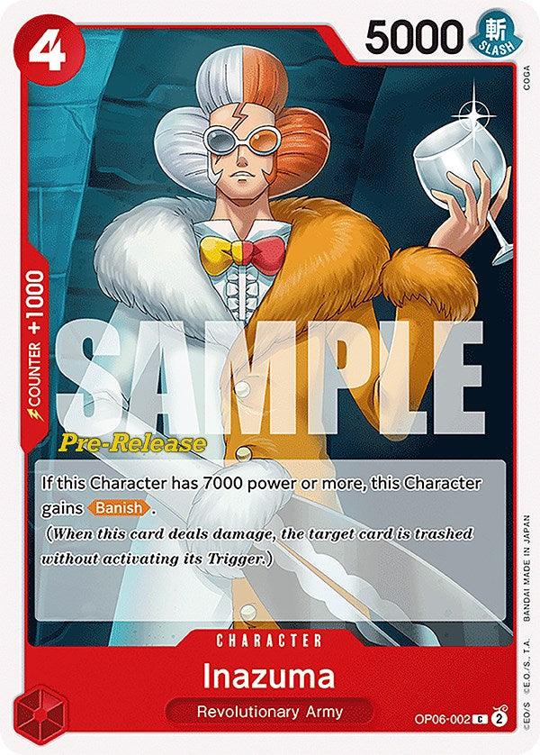 Inazuma [Wings of the Captain Pre-Release Cards] - Josh's Cards