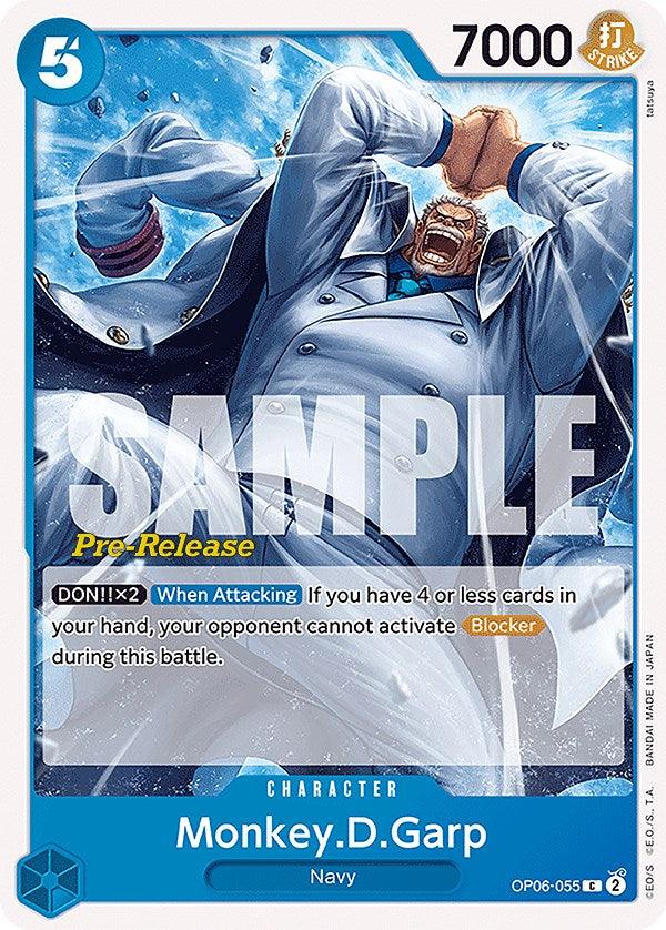 Monkey.D.Garp [Wings of the Captain Pre-Release Cards] - Josh's Cards