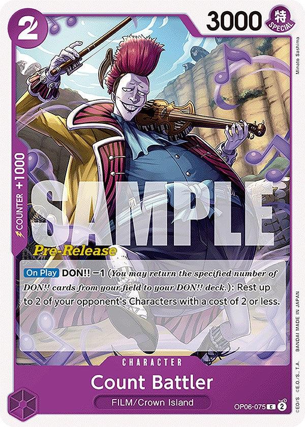 Count Battler [Wings of the Captain Pre-Release Cards] - Josh's Cards