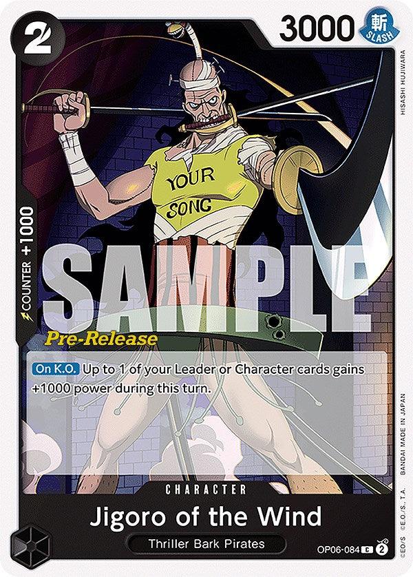 Jigoro of the Wind [Wings of the Captain Pre-Release Cards] - Josh's Cards