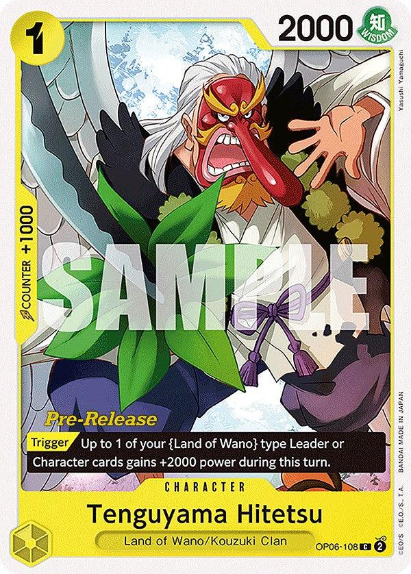 Tenguyama Hitetsu [Wings of the Captain Pre-Release Cards] - Josh's Cards