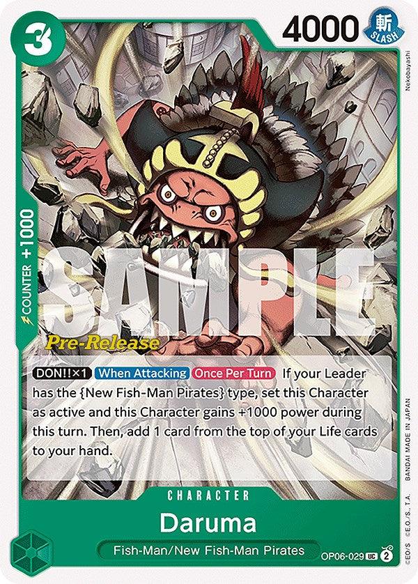 Daruma [Wings of the Captain Pre-Release Cards] - Josh's Cards