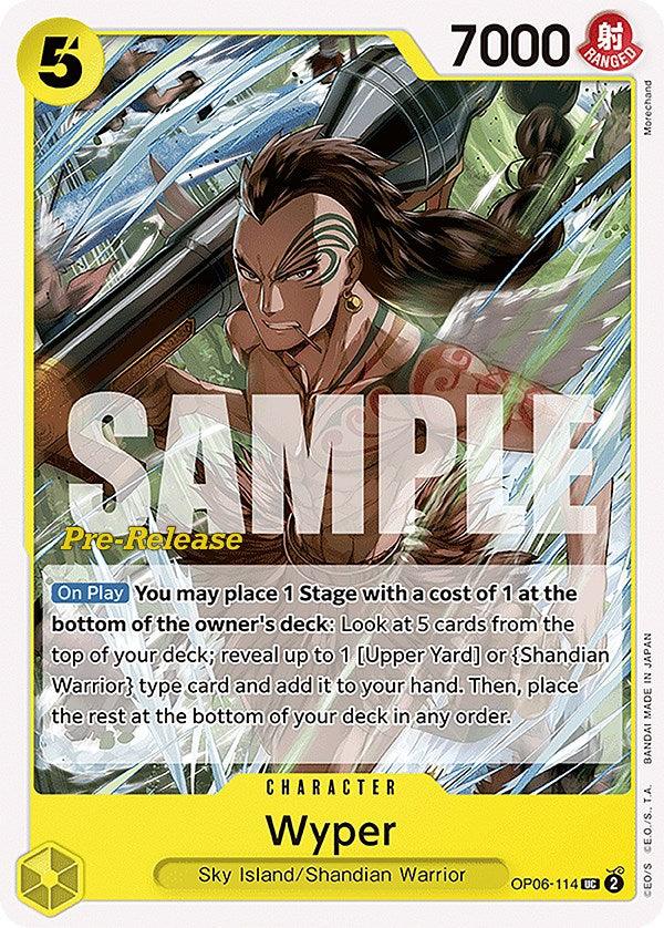 Wyper [Wings of the Captain Pre-Release Cards] - Josh's Cards