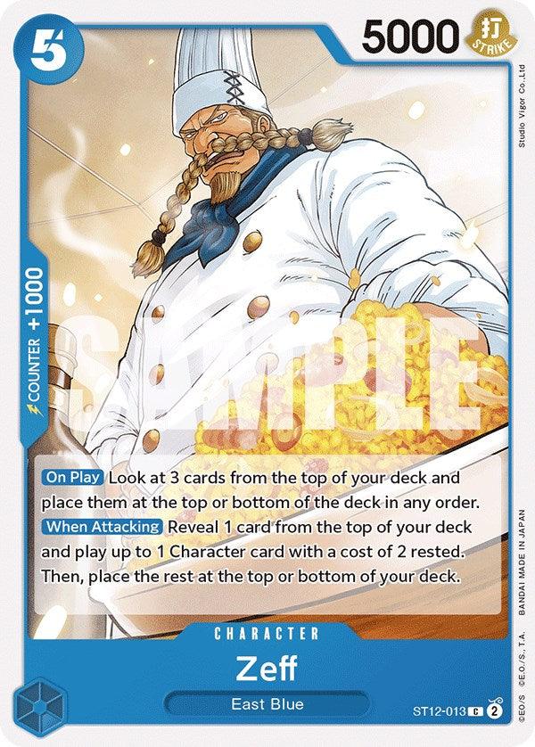 Zeff [Starter Deck: Zoro and Sanji] - Josh's Cards