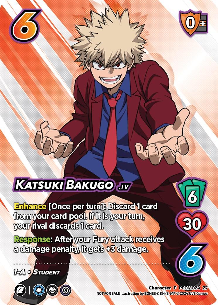 Katsuki Bakugo (Season 1 Local Qualifier Promo) [Miscellaneous Promos] - Josh's Cards