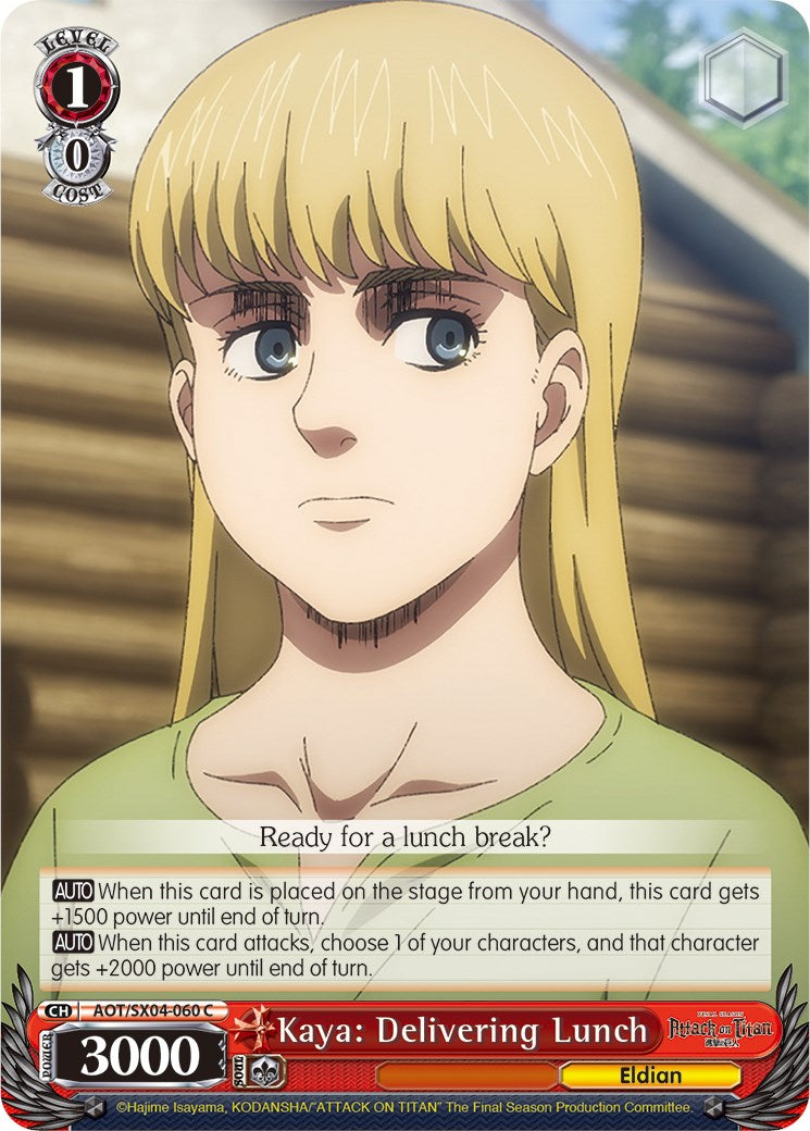 Kaya: Delivering Lunch (AOT/SX04-060 C) - Attack On Titan: Final Season
