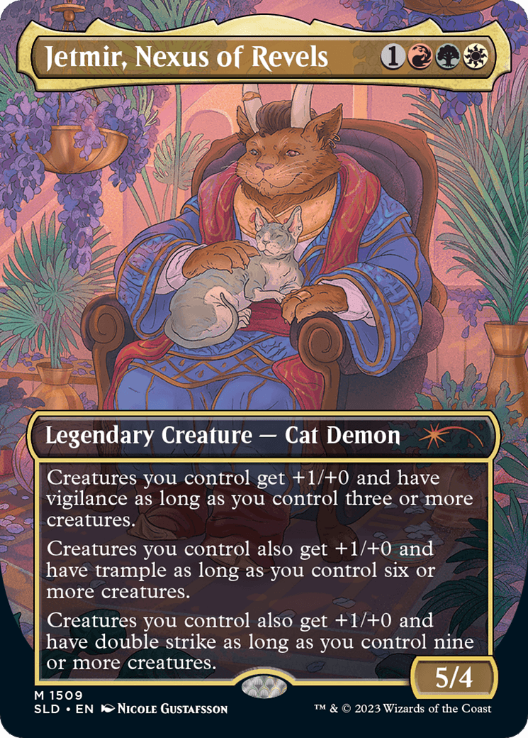 Jetmir, Nexus of Revels // Jetmir, Nexus of Revels [Secret Lair Commander Deck: Raining Cats and Dogs] - Josh's Cards