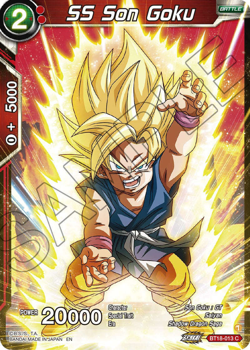 SS Son Goku (BT18-013) [Dawn of the Z-Legends]