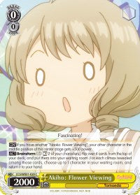 Akiho: Flower Viewing (CCS/WX01-020 C) - Cardcaptor Sakura: Clear Card