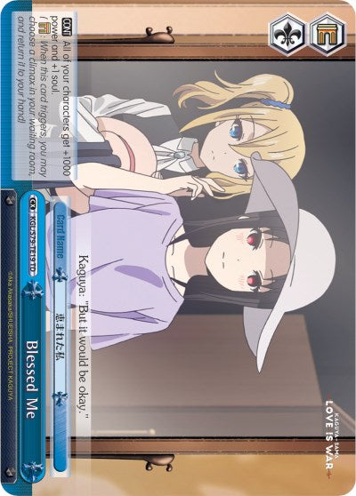 Blessed Me (KGL/S79-TE19 TD) - Kaguya-sama: Love is War