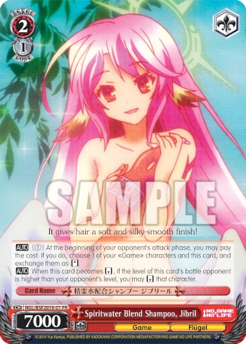 Spiritwater Blend Shampoo, Jibril (Spring Fest 2019) (NGL/BSF2019-01 PR) - Bushiroad Event Cards