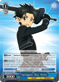 Spriggan Boy, Kirito (SR) (SAO/S26-E065S SR) - Sword Art Online Vol.2