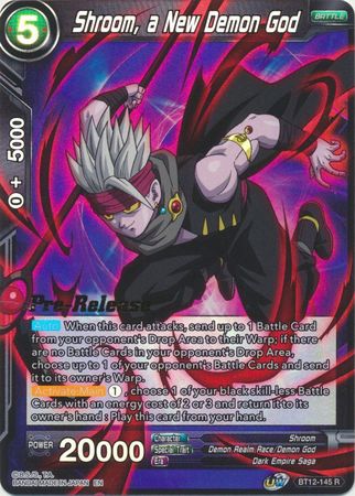 Shroom, a New Demon God (BT12-145) [Vicious Rejuvenation Prerelease Promos]