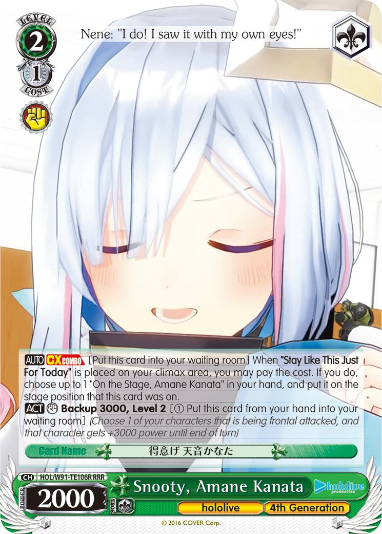 Snooty, Amane Kanata (RRR) (HOL/W91-TE106R RRR) - hololive production