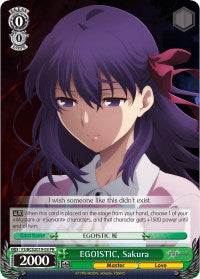 EGOISTIC, Sakura (BCS 2019) (FS/BCS2019-03 PR) - Bushiroad Event Cards