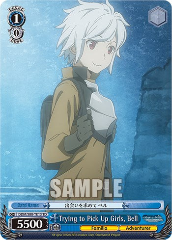 Trying to Pick Up Girls, Bell (DDM/S88-TE13 TD) - Is it Wrong to Try to Pick Up Girls in a Dungeon?