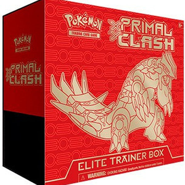 primal clash booster box price featuring all four iconic artworks XY: Primal Clash - Elite