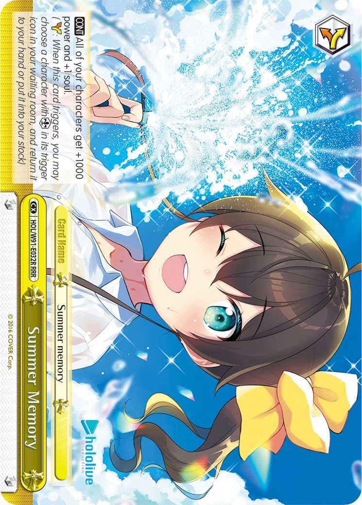 Summer Memory (RRR) (HOL/W91-E032R RRR) - hololive production