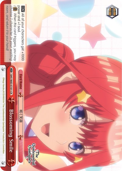 Blossoming Smile (5HY/W83-E101 CR) - The Quintessential Quintuplets