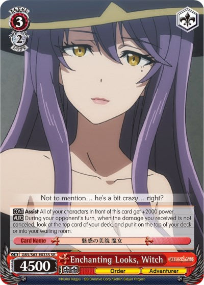 Enchanting Looks, Witch (SR) (GBS/S63-E033S SR) - Goblin Slayer