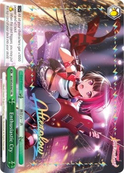 Enthusiastic Cry (Alternate Art Promo) (BD/W54-E047PR PR) - BanG Dream! Girls Band Party!