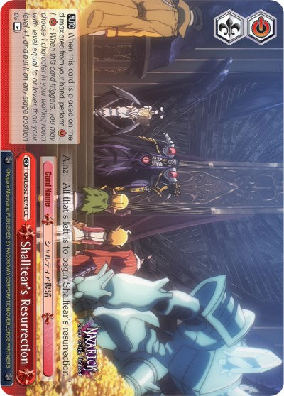 Shalltear's Resurrection (OVL/S62-E074 CC) - Nazarick: Tomb of the Undead