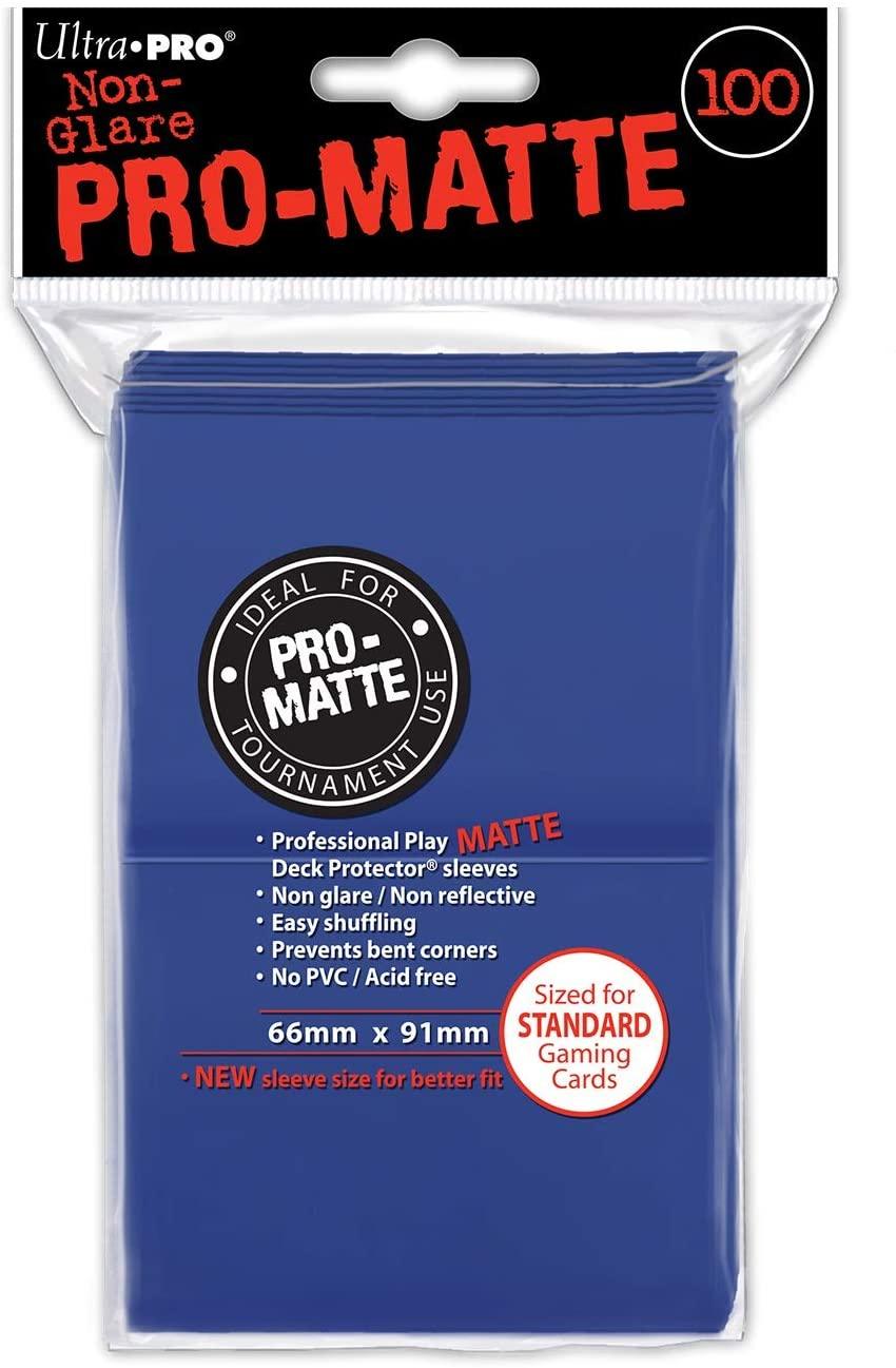 Ultra Pro Deck Protector Standard Size Sleeves Matte 100-Count - Josh's Cards