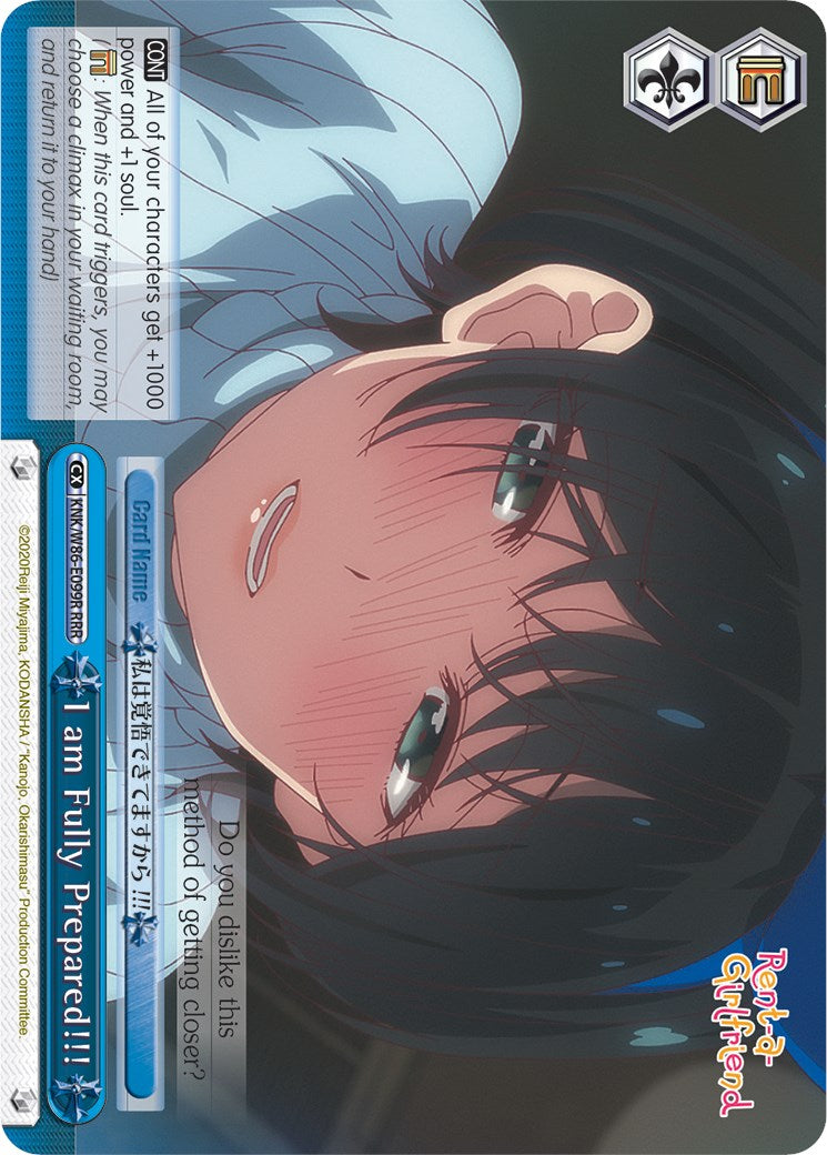 I am Fully Prepared!!! (RRR) (KNK/W86-E099R RRR) - Rent-A-Girlfriend