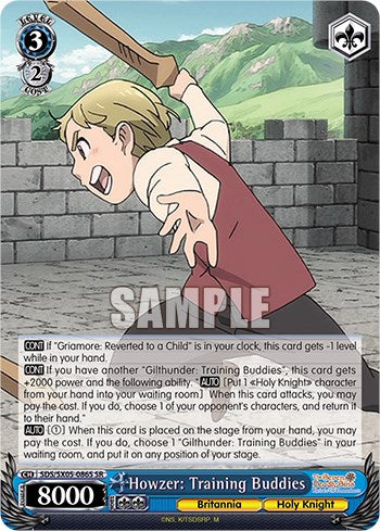 Howzer: Training Buddies (SR) (SDS/SX05-086S SR) - The Seven Deadly Sins: Revival of The Commandments