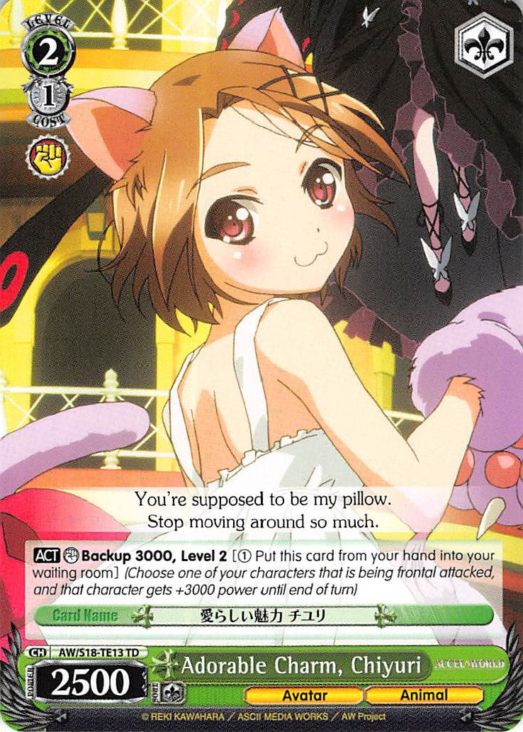 Adorable Charm, Chiyuri (AW/S18-TE13 TD) - Accel World