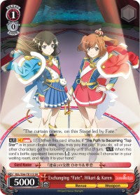 Exchanging "Fate", Hikari & Karen (SR) (RSL/S56-TE11S SR) - Revue Starlight