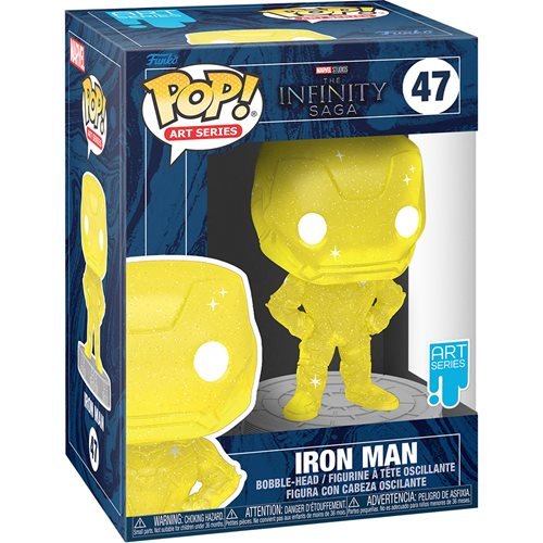 Funko Pop! Avengers Infinity Saga: Iron Man Yellow Artist Series