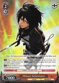 Mikasa Ackermann (RRR) (AOT/S35-TE18R RRR) - Attack on Titan