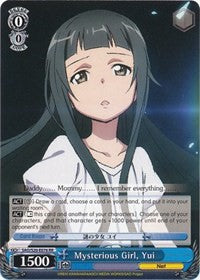 Mysterious Girl, Yui (SAO/S20-E076 RR) - Sword Art Online