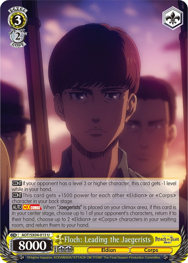 Floch: Leading the Jaegerists (AOT/SX04-013 U) - Attack On Titan: Final Season