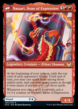 Uvilda, Dean of Perfection // Nassari, Dean of Expression (STX-160) - Strixhaven: School of Mages