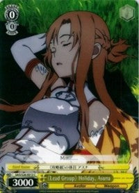 Lead Group Holiday, Asuna (SAO/S26-E013 C) - Sword Art Online Vol.2
