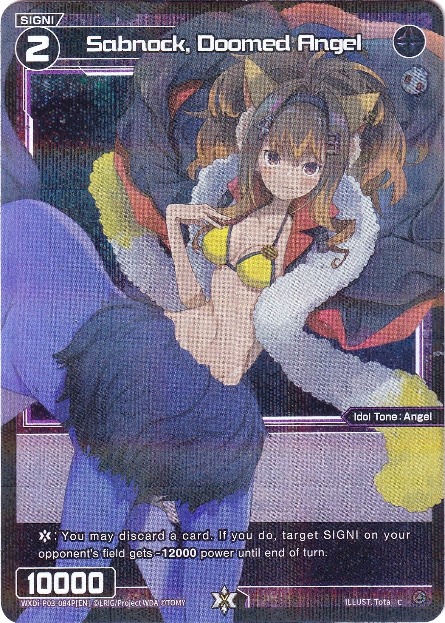 Sabnock, Doomed Angel (Parallel Foil) (WXDi-P03-084P) [Standup Diva]