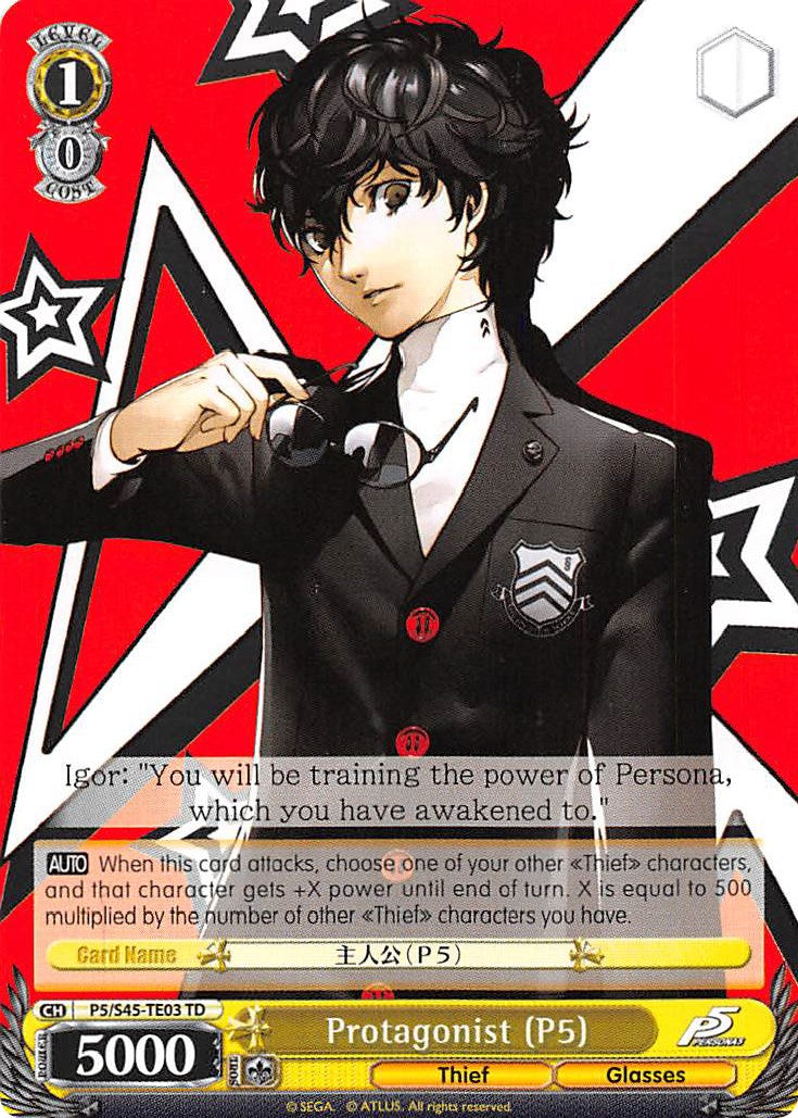 Protagonist (P5) (P5/S45-TE03 TD) - Persona 5