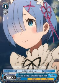 Two Riding A Ground Dragon, Rem (RZ/S46-E090 C) - Re:ZERO