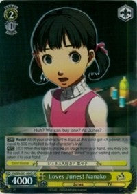 Loves Junes! Nanako (SR) (P4/EN-S01-004S SR) - Persona 4 ver.E