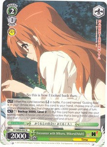 Encounter with Mikuru, Mikuru(Adult) (SY/WE09-E07) - The Melancholy of Haruhi Suzumiya Extra Booster