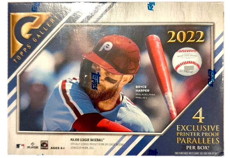 2022 Topps MLB Gallery Baseball 7-Pack Blaster Box