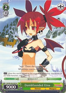 Dumbfounded Etna (DG/EN-S03-E074 C) - Disgaea